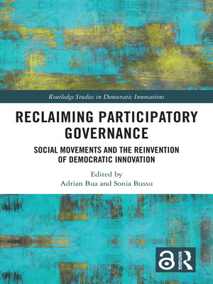 cover image of Reclaiming Participatory Governance
